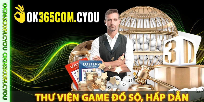 Thư viện game đồ sộ, hấp dẫn